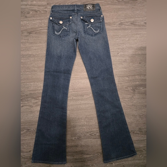 Womens Rock & Republic Flare Jeans - Picture 2 of 4